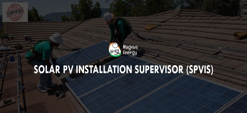 Solar PV installation Supervisor (SPVIS)