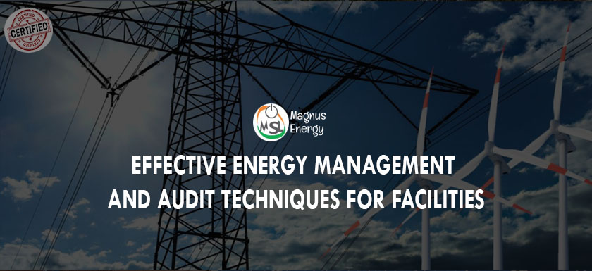Effective Energy Management and Audit Techniques for Facilities